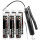 TECPO Mehrzweckfett 6x400g Hochleistungs Li-Komplex Schmierfett KP 2N-30 Lithium Fett + Fettpresse mit Handhebel