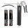 TECPO Mehrzweckfett 2x400g Hochleistungs Li-Komplex Schmierfett KP 2N-30 Lithium Fett + Einhand-Fettpresse