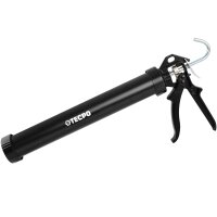 TECPO Scheibenkleber MS-Polymer 10x 290 ml + Einhand Fettpresse 380 mm
