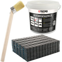 TECPO Reifenmontagepaste weiß 5 kg + Pinsel + 600x...