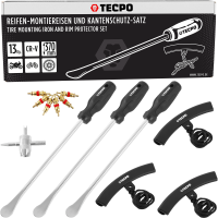 TECPO Reifenmontagepaste schwarz 5 kg + Pinsel für...