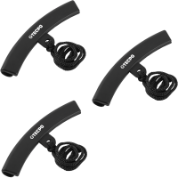 TECPO Reifenmontagepaste schwarz 5 kg + Pinsel für Reifenmontagepaste Ø40mm + Reifen Montiereisen und Felgenkantenschutz-Satz 13-tlg.