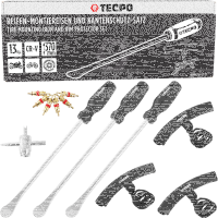 TECPO Reifenmontagepaste weiß 5 kg + Pinsel...