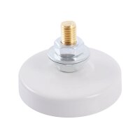 4x TECPO Magnet Schweißwinkel 4 kg 9 lbs + 2x Masseklemme + Zink Spray ALU Hell 400 ml bis 300°C Grundierung Rostschutz Korrosionsschutz