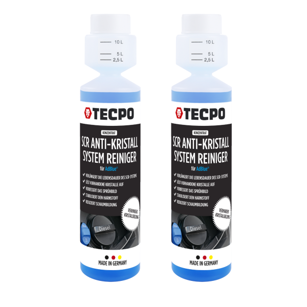 2x TECPO SCR Anti-Kristall Additiv Konzentrat AdBlue® 250 ml