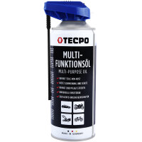 TECPO Multifunktionsöl mit 2-Wege Sprühkopf Kriechöl Rostlöser Schmiermittel 4x400 ml