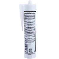 24x TECPO Karosserie Klebe & Dichtmasse KKD 701 Schwarz, 414g MS-Polymer 1K-Dichtstoff