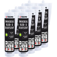 8x TECPO Universal Klebe- und Dichtstoff FLEX SEAL 522...