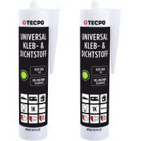 2x TECPO KLEBE UND DICHTSTOFF UNIVERSAL FLEX SEAL 522...