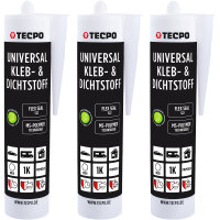 3x TECPO KLEBE UND DICHTSTOFF UNIVERSAL FLEX SEAL 522...