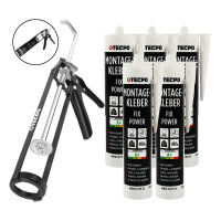 TECPO Montagekleber Fix Power 5x480g Universal Baukleber...