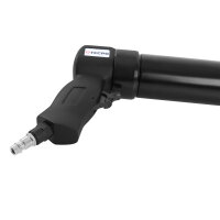 2x Scheibenkleber 290 ml MS-Polymer + Druckluft-Kartuschenpresse – Profi Kartuschenpistole für Dicht- & Klebstoffe + Druckluftschlauch 10 m