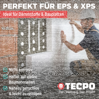 5x TECPO Universal Montagekleber Ultra FIX Power Baukleber 480g Weiß + Alu-Kartuschenpresse 220 mm