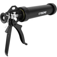 6x TECPO Universal Montagekleber Ultra FIX Power Baukleber 480g Weiß + Alu-Kartuschenpresse 220 mm