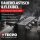 6x TECPO Universal Klebe- und Dichtstoff FLEX SEAL 522 SCHWARZ 1K MS-Polymer UV-stabil und witterungsbeständig + Alu-Kartuschenpresse 220 mm