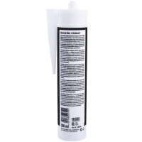 2x TECPO KLEBE UND DICHTSTOFF UNIVERSAL FLEX SEAL 522 WEIß 1K MS POLYMER 480g + Alu-Kartuschenpresse 220 mm