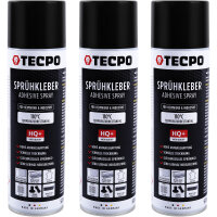 3x TECPO Sprühkleber 110°C  Wärmestand mit...