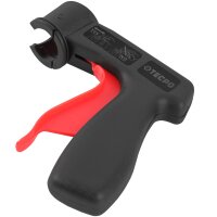 3x TECPO Sprühkleber 110°C  Wärmestand mit Hohe Anfangshaftung Spezial Kleber Industriekleber Alleskleber + Sprühpistole für Spraydosen Aerosol-Dosen