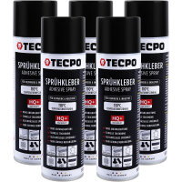 5x TECPO Sprühkleber 110°C  Wärmestand mit...