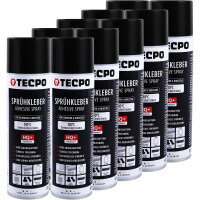 10x TECPO Sprühkleber 110°C  Wärmestand mit...