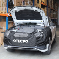 2x TECPO Pkw Frontschoner Universal Schoner KFZ Auto Frontabdeckung Kotflügel-Schutz