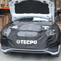 2x TECPO Pkw Frontschoner Universal Schoner KFZ Auto Frontabdeckung Kotflügel-Schutz
