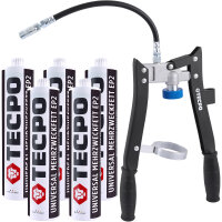 5x TECPO Universal Mehrzweckfett EP2, 500g +...