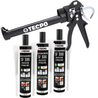3x TECPO Injektionsmörtel SF 300 Verbundmörtel...