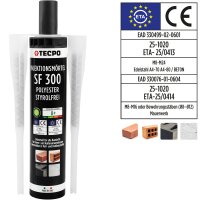 4x TECPO Injektionsmörtel SF 300 Verbundmörtel...