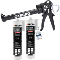 2x TECPO Scheibenkleber 290 ml MS-Polymer +...