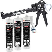 3x TECPO Scheibenkleber 290 ml MS-Polymer +...