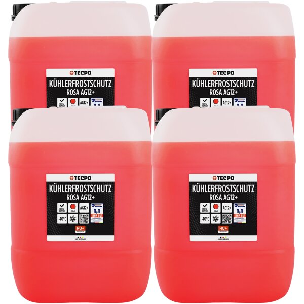TECPO Kühlerfrostschutz G12+ -40°C, 80L