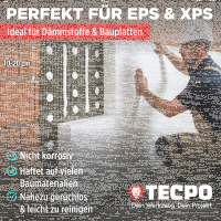 4x TECPO Universal Montagekleber Ultra FIX Power Baukleber 480g Weiß + Kartuschenpresse Kartuschenpistole 25:1