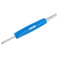 TECPO Reifenmontagepaste schwarz 5 kg + Pinsel + Reifenfüllpistole + Auswuchtzange + Einziehwerkzeug + Schaber