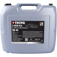 20L TECPO 5W-40 X-TREME PLUS Motoröl für VW 502.00 505.00 MB 229.3 226.5 BMW LL-01 LL-98