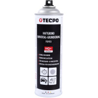 6x TECPO Haftgrund Grundierung grau Lackspray Sprühdose Primer, 500 ml