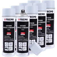 8x TECPO Haftgrund Grundierung grau Lackspray...
