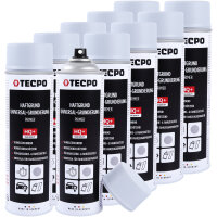 10x TECPO Haftgrund Grundierung grau Lackspray...