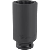 3x TECPO Kraft-Steckschlüssel-Einsatz 1/2" SW...