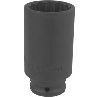 TECPO Vielzahn Kraft Steckschlüssel Nuss 1/2 Zoll,...