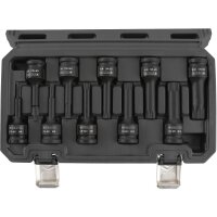 TECPO Kraft-Bit-Einsatz-Satz Vielzahn M4 - M18 1/2 Zoll 10-tlg.