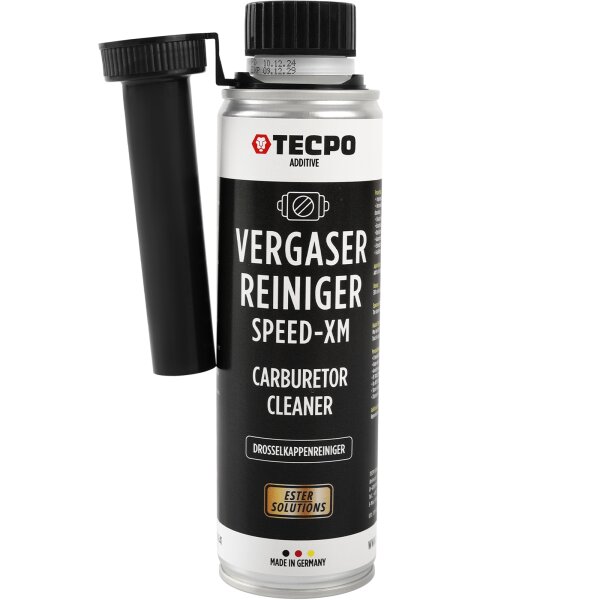 TECPO Vergaserreiniger ESTER Speed-XM Drosselkappen Reiniger, 300 ml