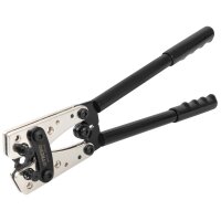 TECPO Crimpzange mit 6-fachem Crimp-Profil für...