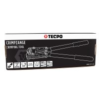 TECPO Crimpzange mit 6-fachem Crimp-Profil für Kabelschuhe 6 - 50 mm²