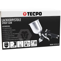 TECPO Lackierpistole HVLP 600 ml