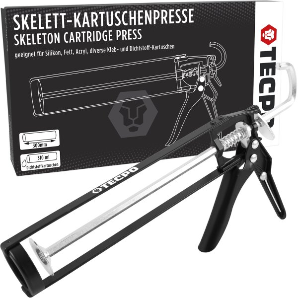 TECPO Skelett-Kartuschenpresse, Schwere Ausführung