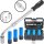 TECPO Radmutterschlüssel-Set Teleskop, SW 17-19mm 21-23mm + Kraft Schoneneinsatz Satz 1/2" 17 mm, 3-tlg