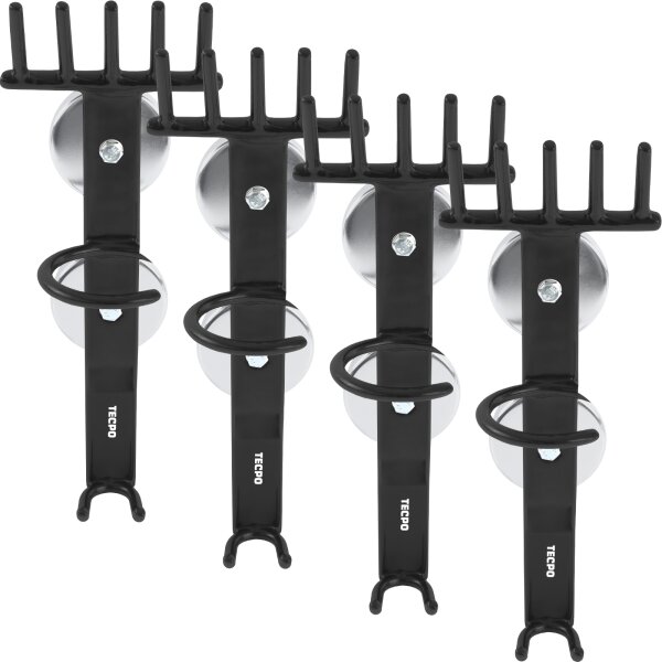 4x TECPO Magnet Halter für Druckluftwerkzeuge