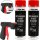 2x TECPO Unterbodenschutz Bitumen schwarz, 500 ml + Pistolengriff