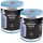 2x TECPO Putzrolle blau 2-lagig, 23x30 cm, MINI-300